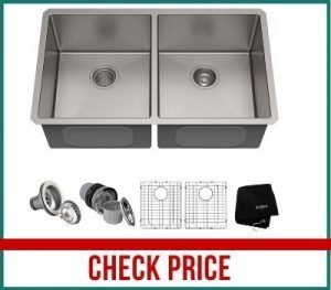 stainless steel undermount kitchen sinks double bowl