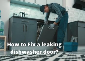 How To Fix A Leaking Dishwasher Door