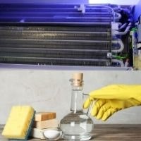 Method Of Cleaning Air Conditioner Coils With Vinegar